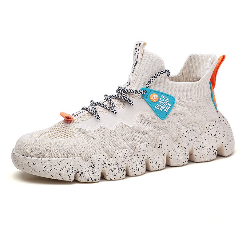 New Style Mesh Men'S Shoes, Sports Casual Shoes, Flying Woven Tide Shoes, Breathable Mesh Shoes - Taylor K Shop