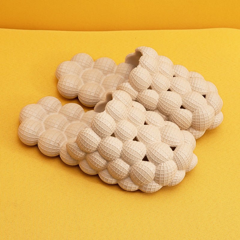 New Summer Fashion Massage Mesh Bubble Bathroom Slides Home Indoor Anti - Skid Shoes - Taylor K Shop