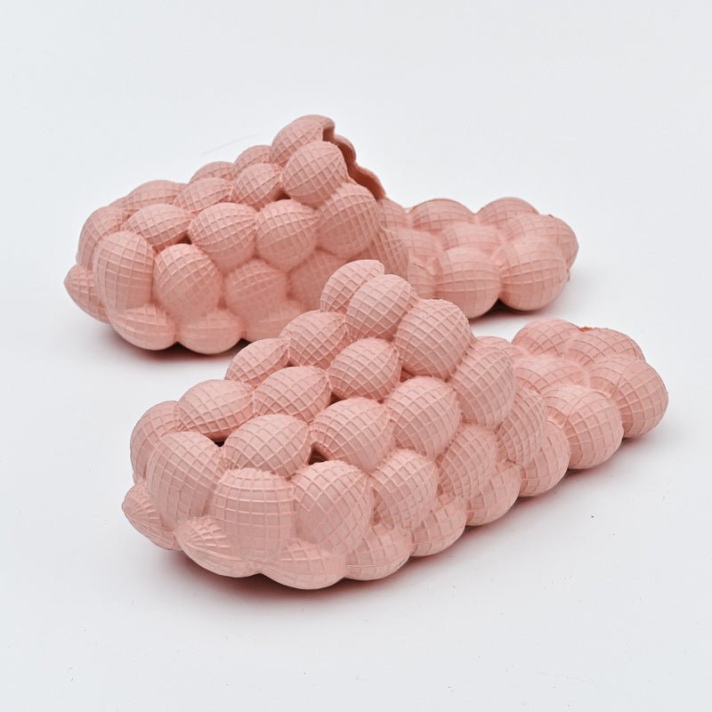 New Summer Fashion Massage Mesh Bubble Bathroom Slides Home Indoor Anti - Skid Shoes - Taylor K Shop