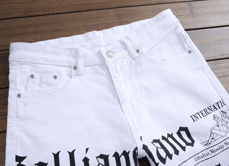 Newspaper jeans - Taylor K Shop