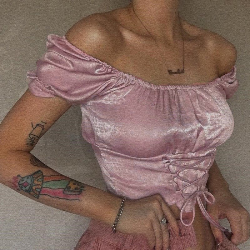 One - neck blouse - Taylor K Shop