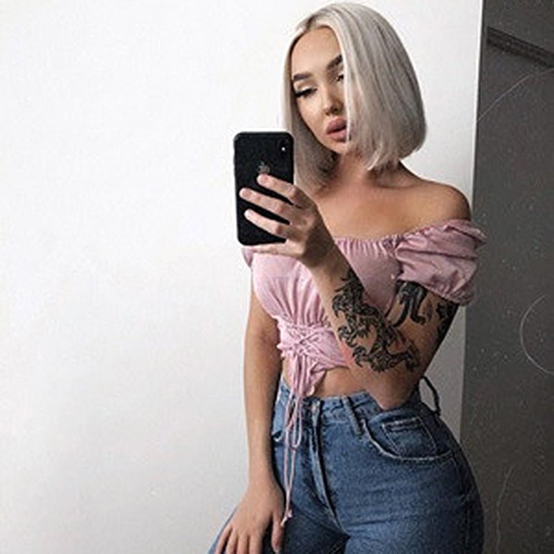 One - neck blouse - Taylor K Shop
