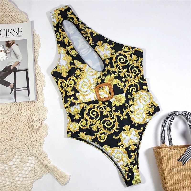 one piece swimsuit f - Taylor K Shop