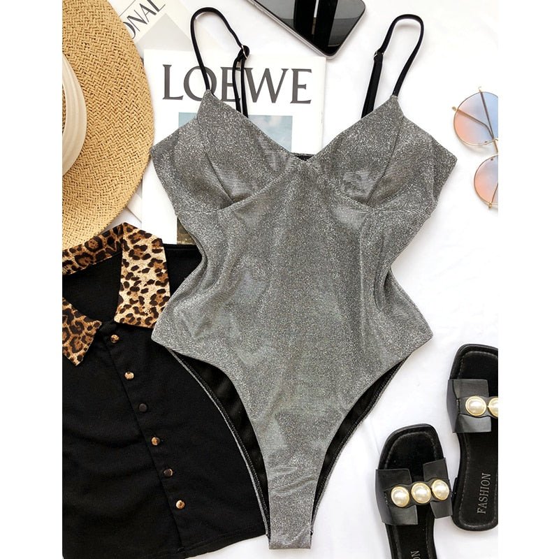 one piece swimsuit f - Taylor K Shop