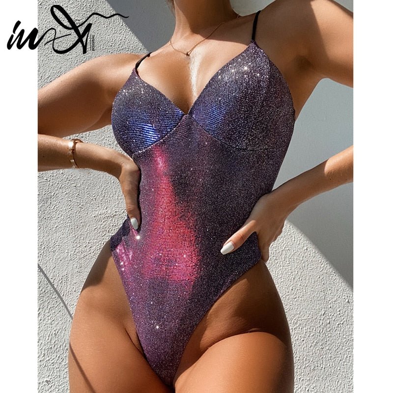 one piece swimsuit f - Taylor K Shop
