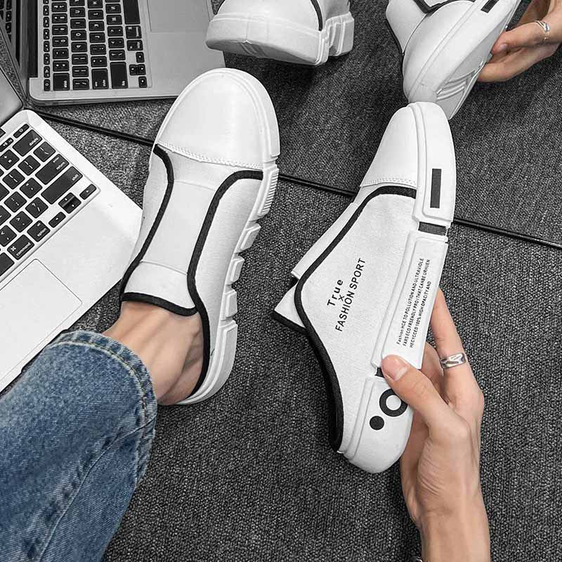 Outdoor Flats Slippers Breathable Lightweight Half Closed Toe Shoes Men - Taylor K Shop
