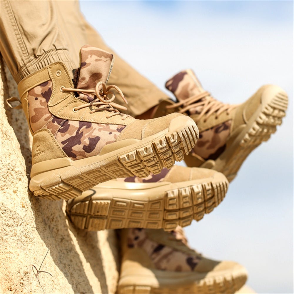 Outdoor Military Boots Mens Tactical Boots Womens High - Top - Taylor K Shop
