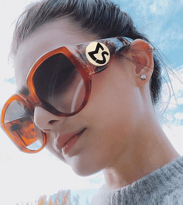 Oversize Women Round Sun Glasses - Taylor K Shop