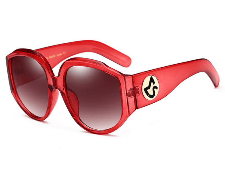 Oversize Women Round Sun Glasses - Taylor K Shop