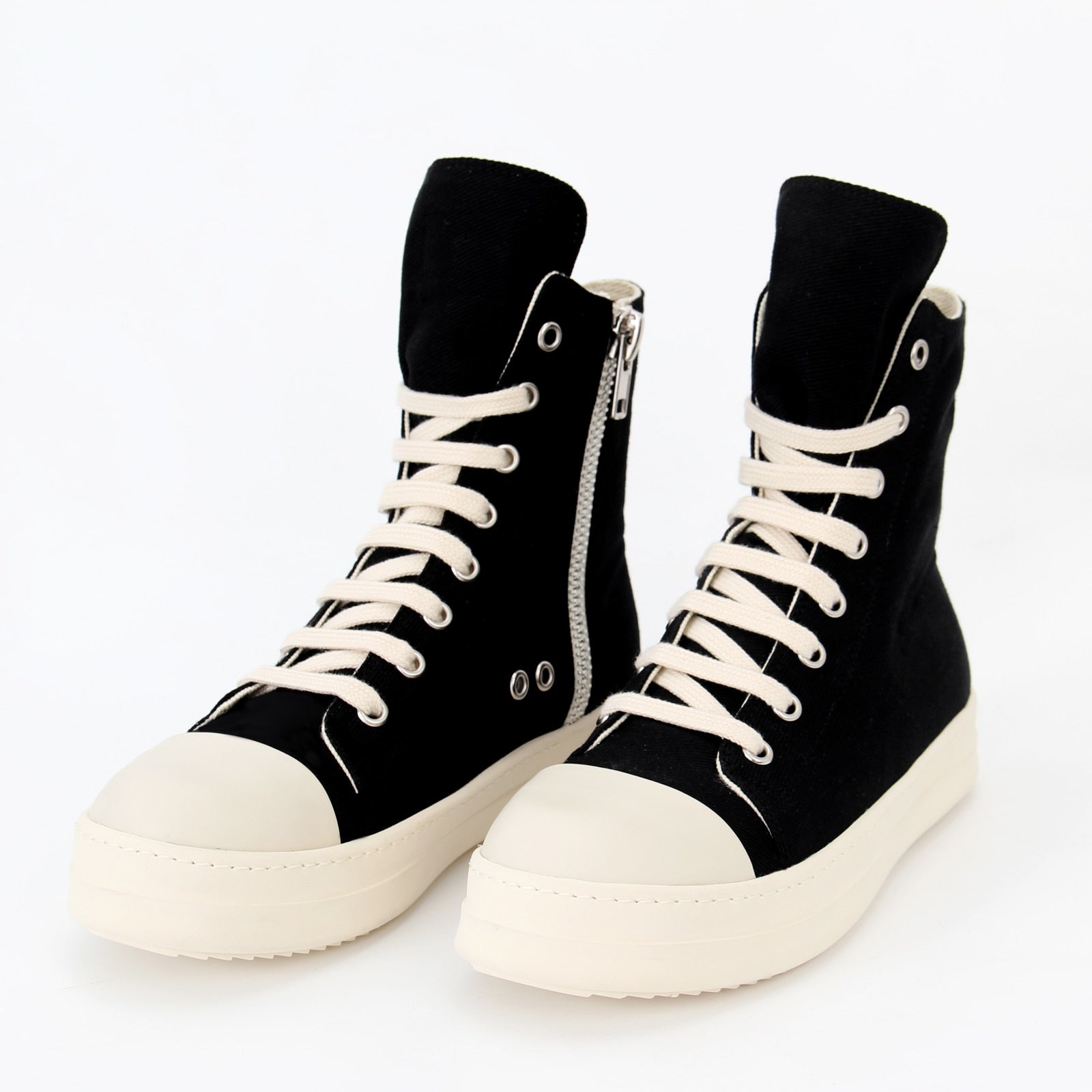 Owens Street Brand Rick High Top Board Sneakers Black Canvas. Unisex - Taylor K Shop