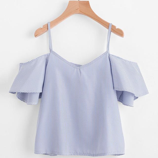 Patterned Off The Shoulder Blouse - Taylor K Shop