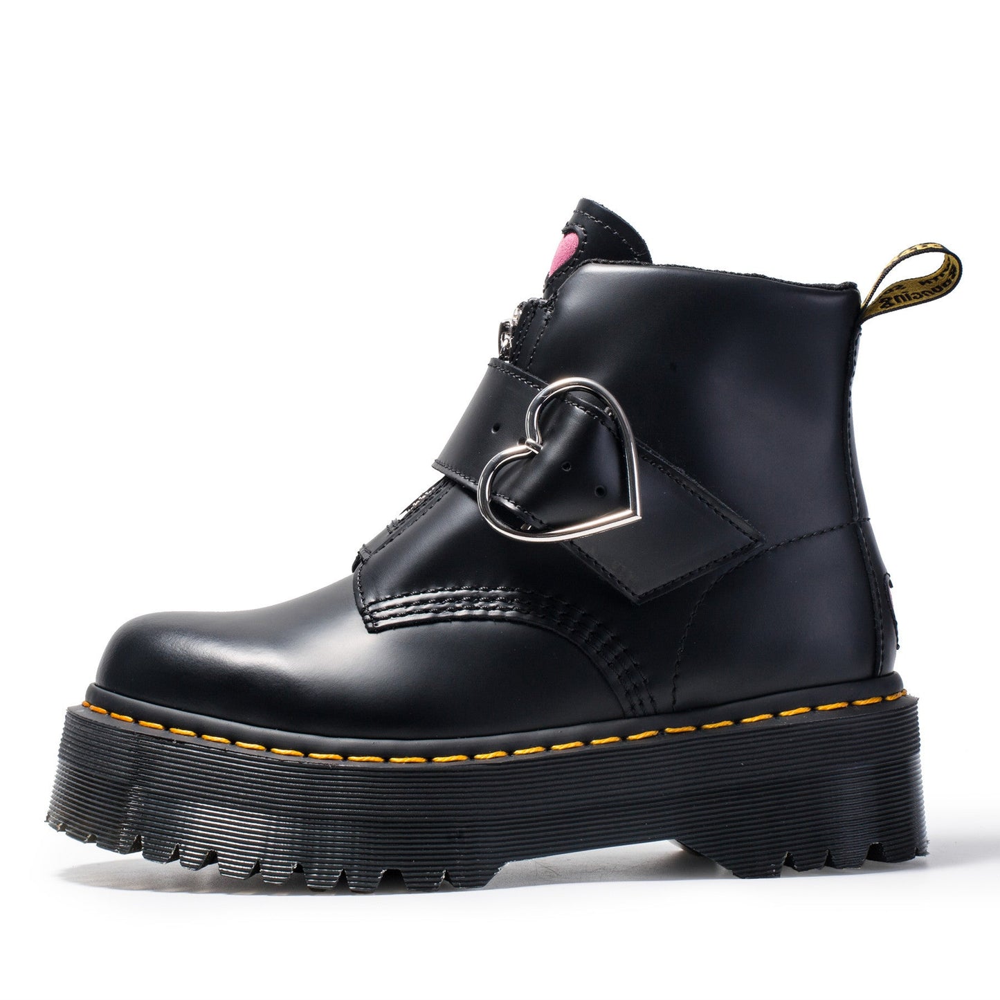 Peach heart fashion boots women zipper ankle boots - Taylor K Shop