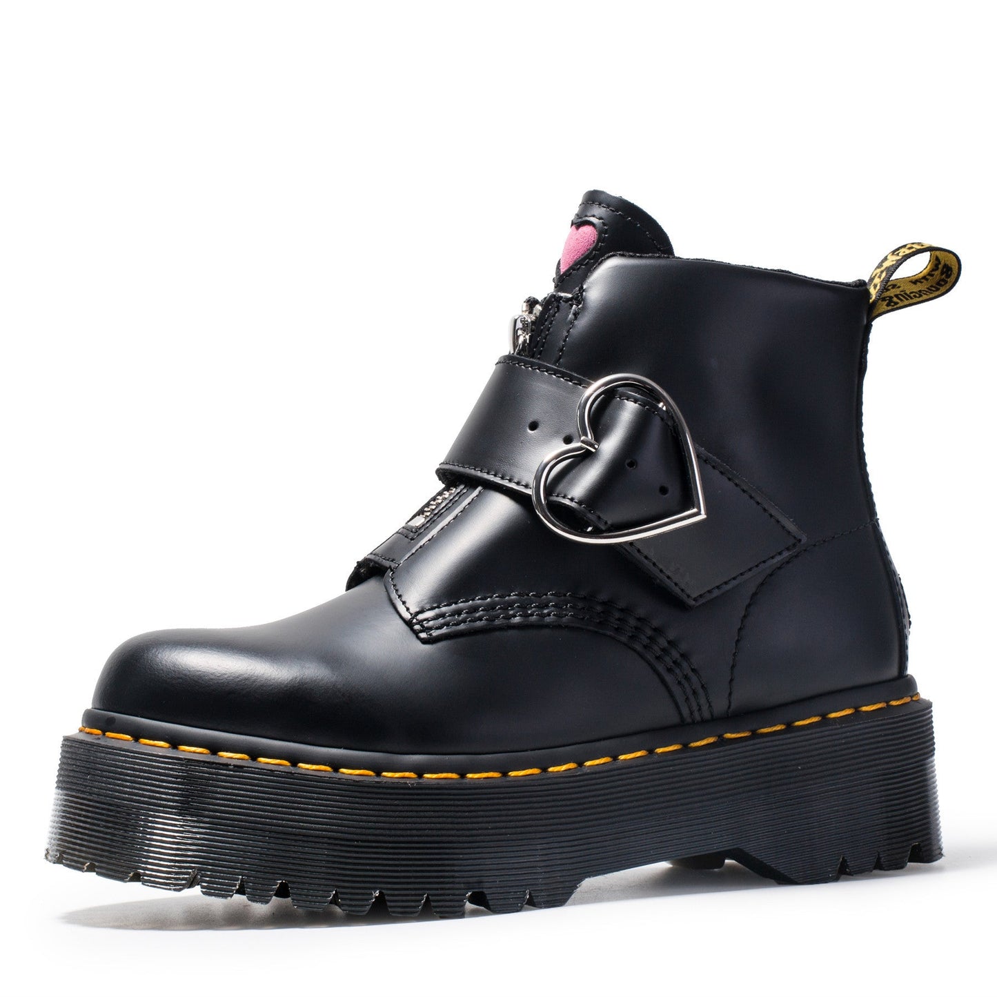 Peach heart fashion boots women zipper ankle boots - Taylor K Shop