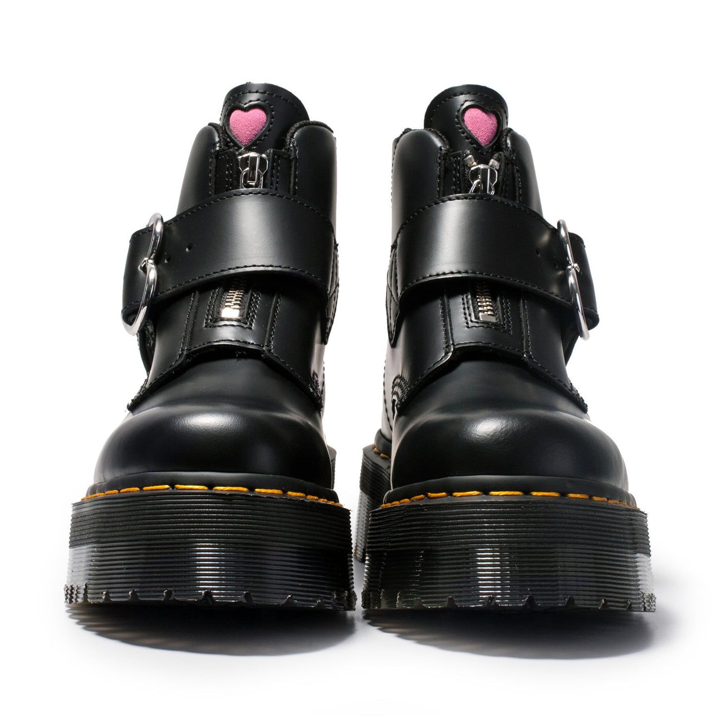 Peach heart fashion boots women zipper ankle boots - Taylor K Shop