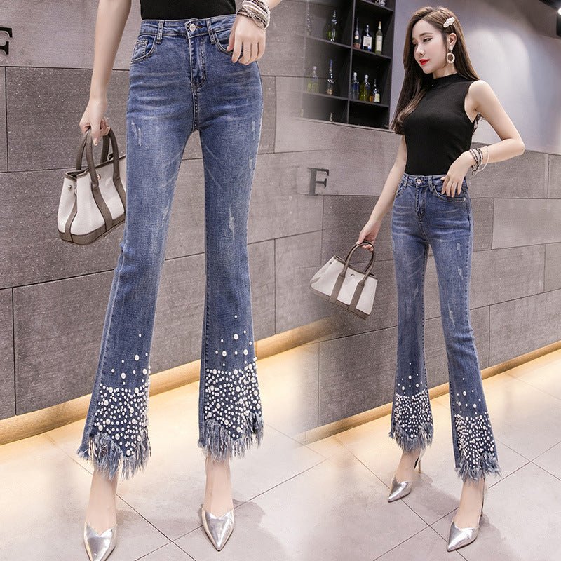 Pearl flared jeans - Taylor K Shop