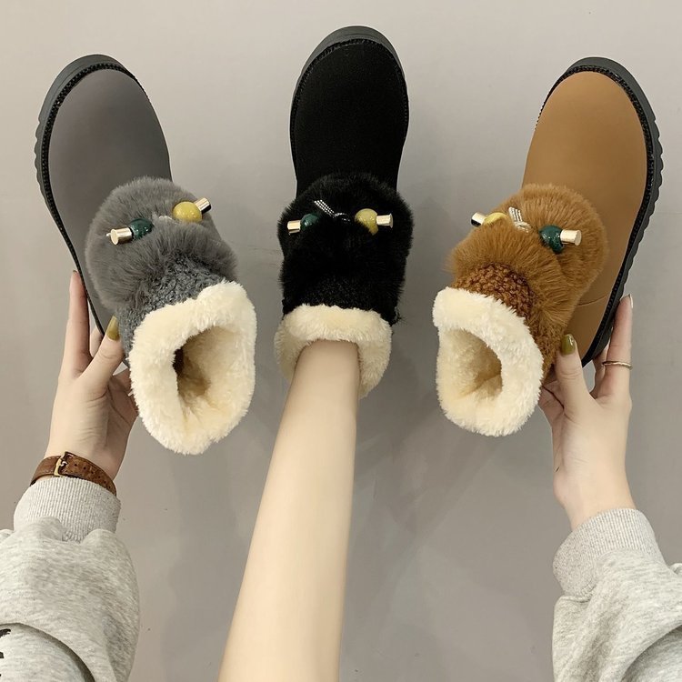 Platform ankle boots women's shoes - Taylor K Shop