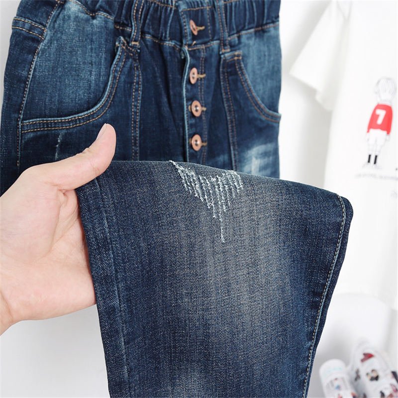 Plus Size Jeans Femme Harem Pants Loose Boyfriend Denim Jeans Streetwear Trousers Women - Taylor K Shop
