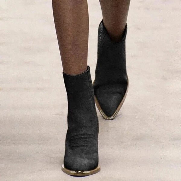 Pointed toe ankle boots - Taylor K Shop