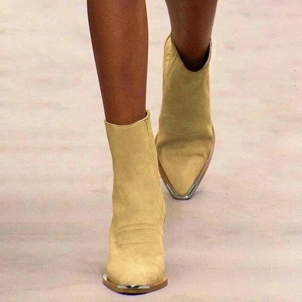 Pointed toe ankle boots - Taylor K Shop