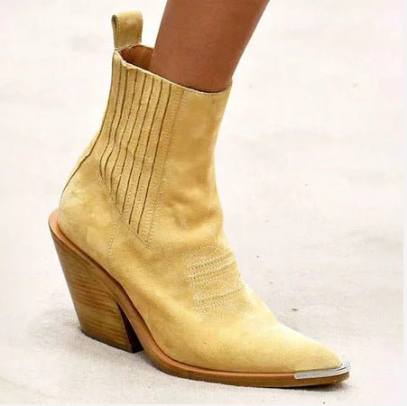 Pointed toe ankle boots - Taylor K Shop