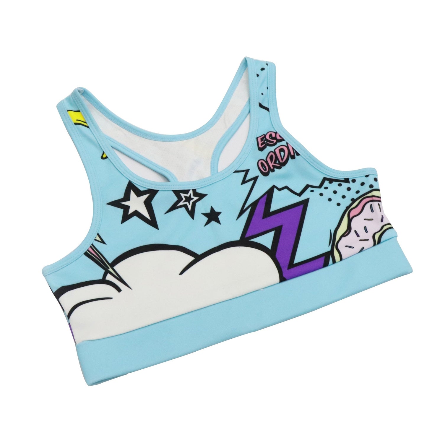 Print Cartoon banana Boom Running Yoga Suits Sportswear High Waist - Taylor K Shop