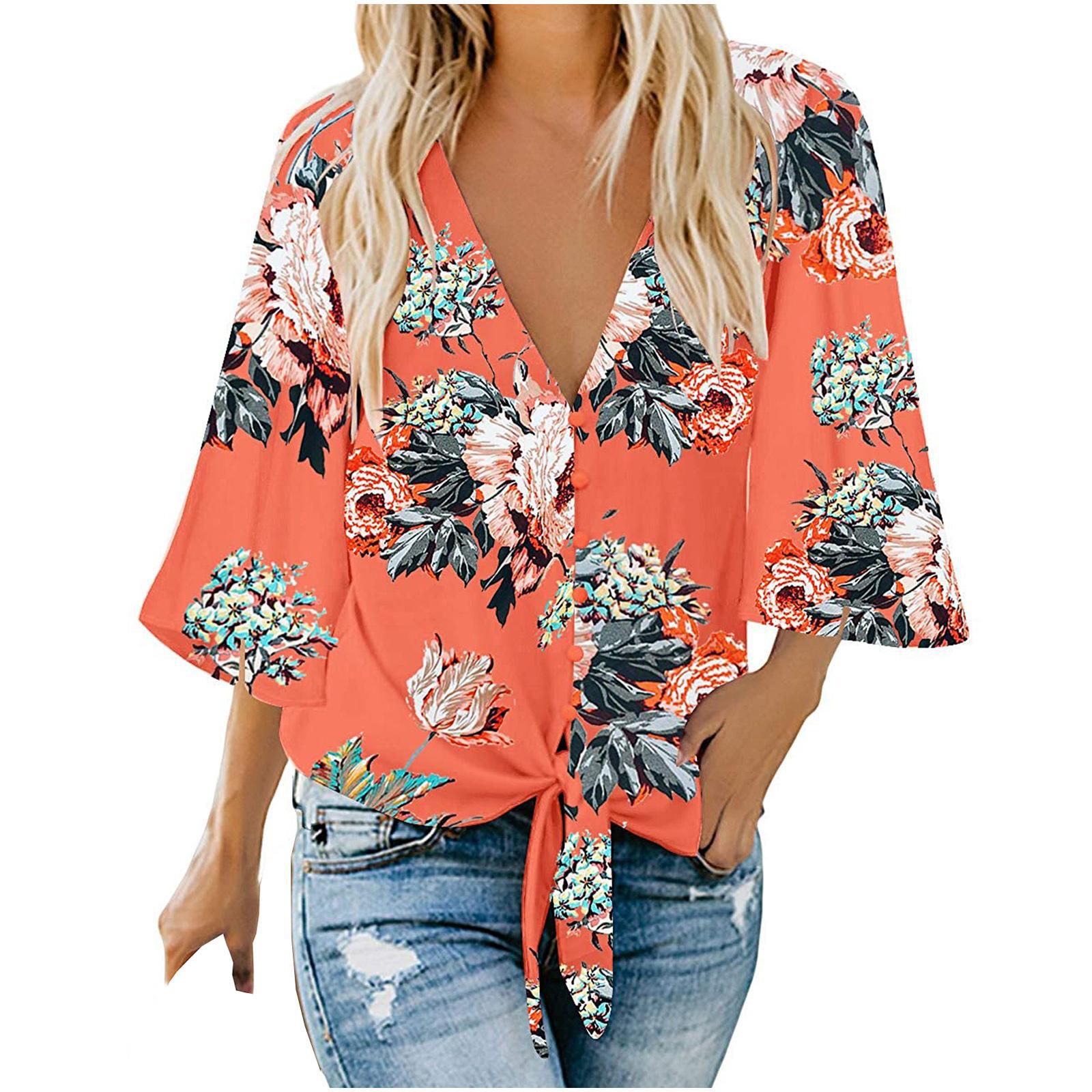 Printed Cardigan Blouse - Taylor K Shop