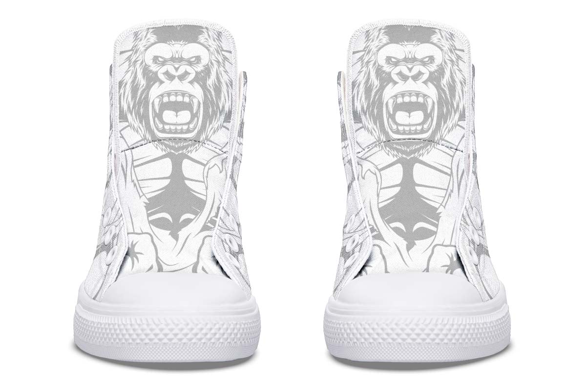 Printed Couple High - top Canvas Shoes - Taylor K Shop