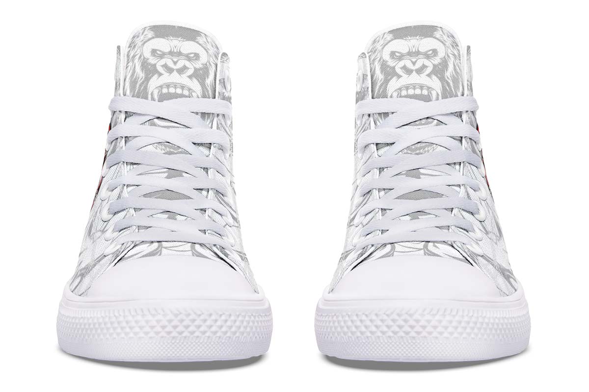 Printed Couple High - top Canvas Shoes - Taylor K Shop