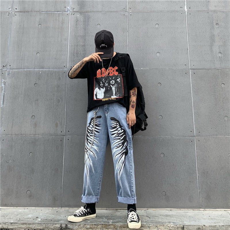 Printed jeans - Taylor K Shop