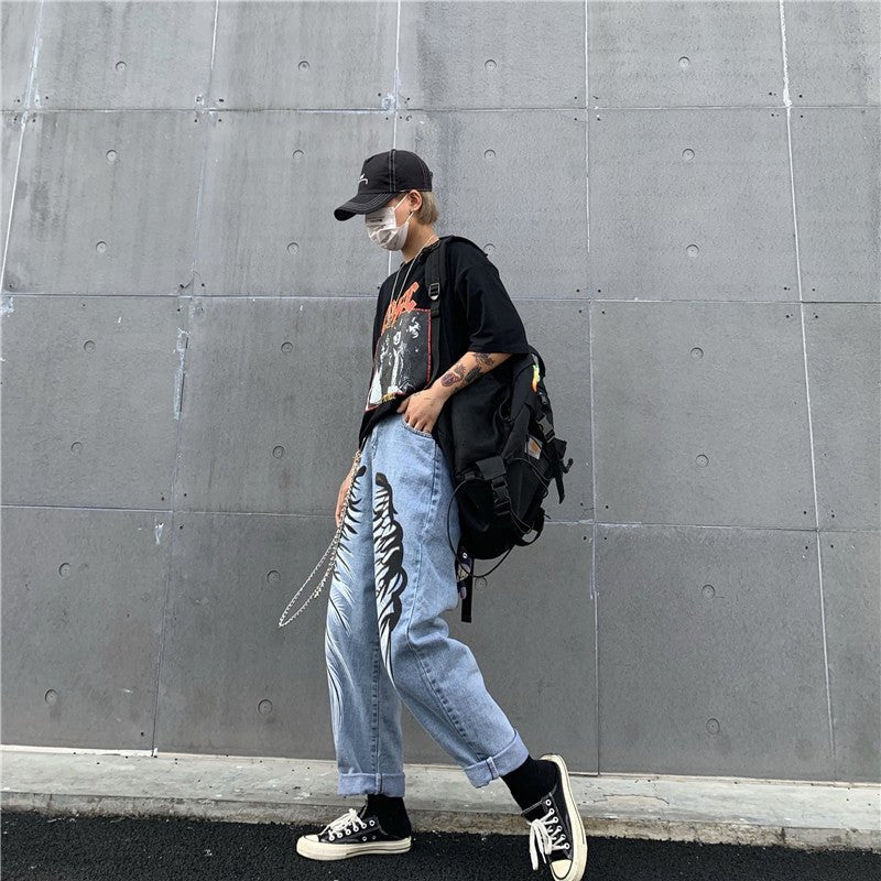 Printed jeans - Taylor K Shop