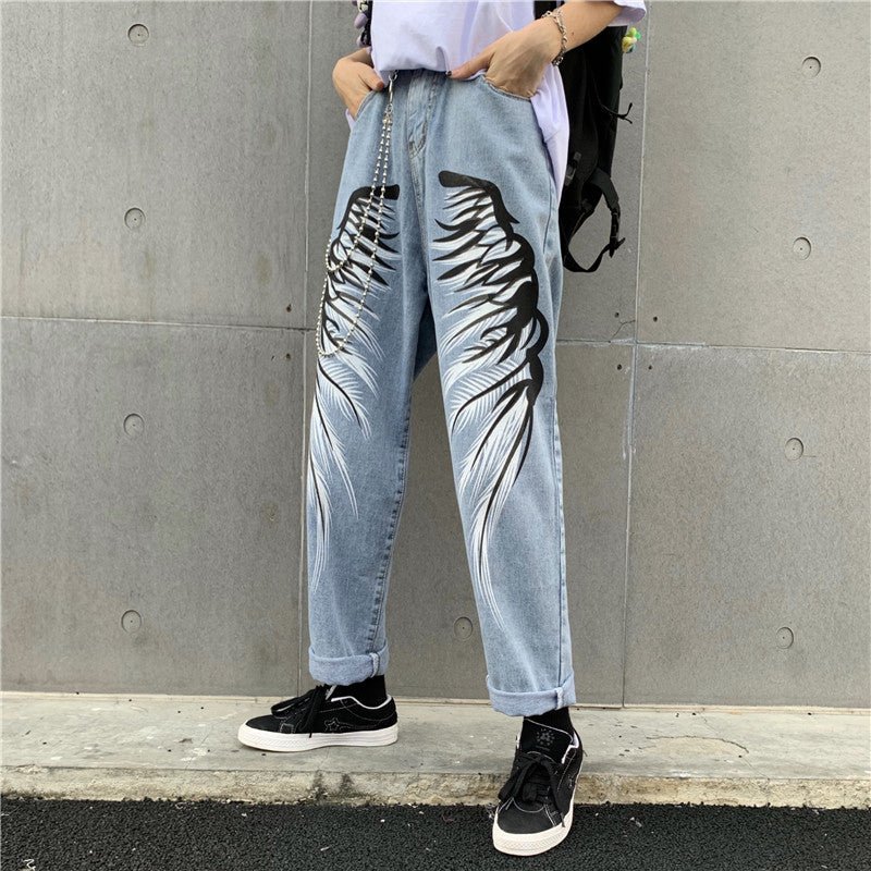 Printed jeans - Taylor K Shop