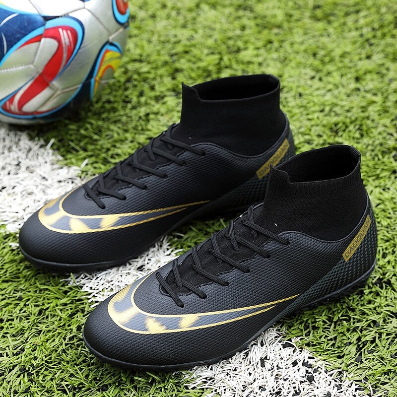 Quality Football Boots Wholesale C.Ronaldo Soccer Shoes Assassin Chuteira Campo TF/AG Football Sneaker Futsal Training Shoes - Taylor K Shop