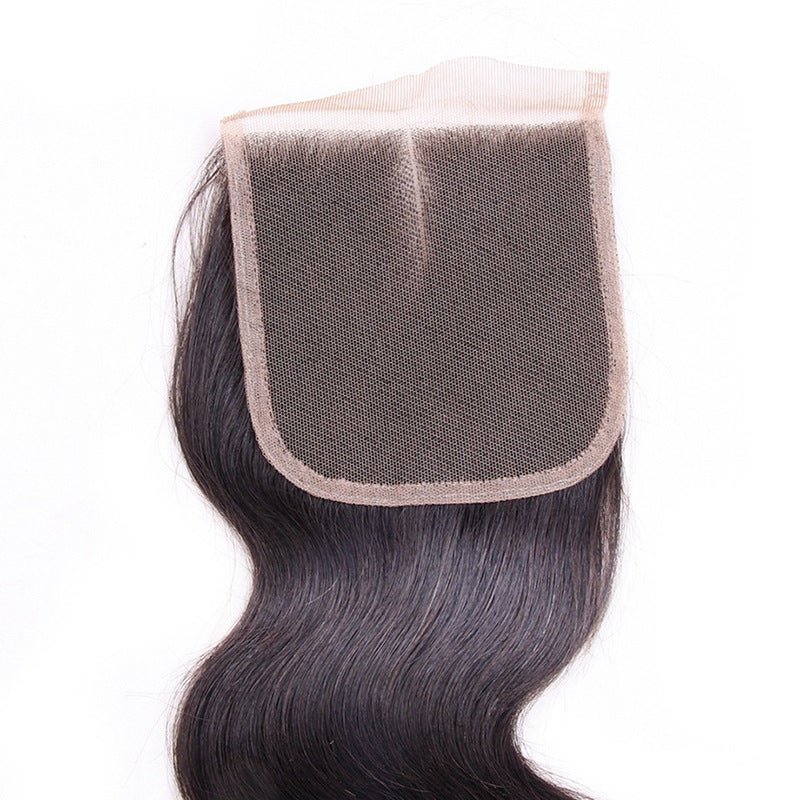Real Hair Block Body Wave 4X4 Lace Closure - Taylor K Shop