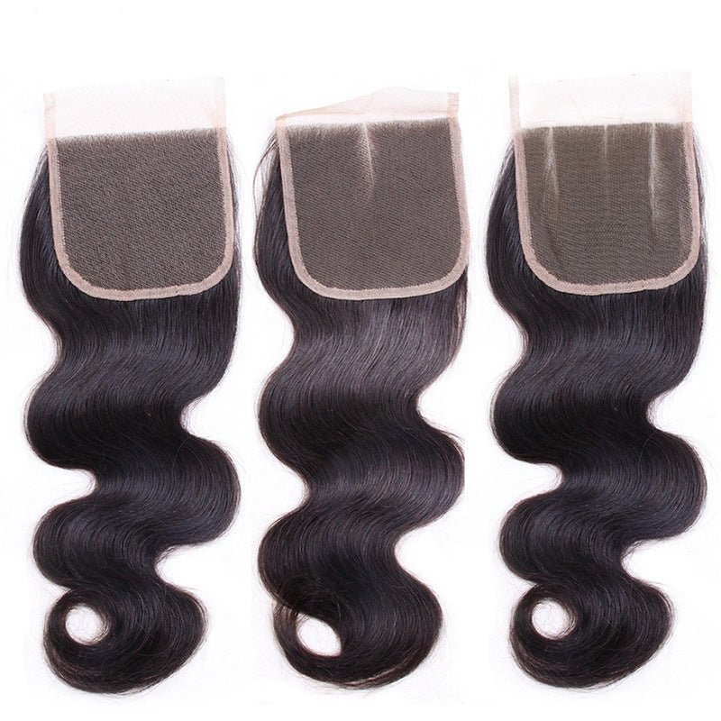 Real Hair Block Body Wave 4X4 Lace Closure - Taylor K Shop