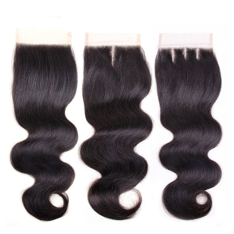 Real Hair Block Body Wave 4X4 Lace Closure - Taylor K Shop