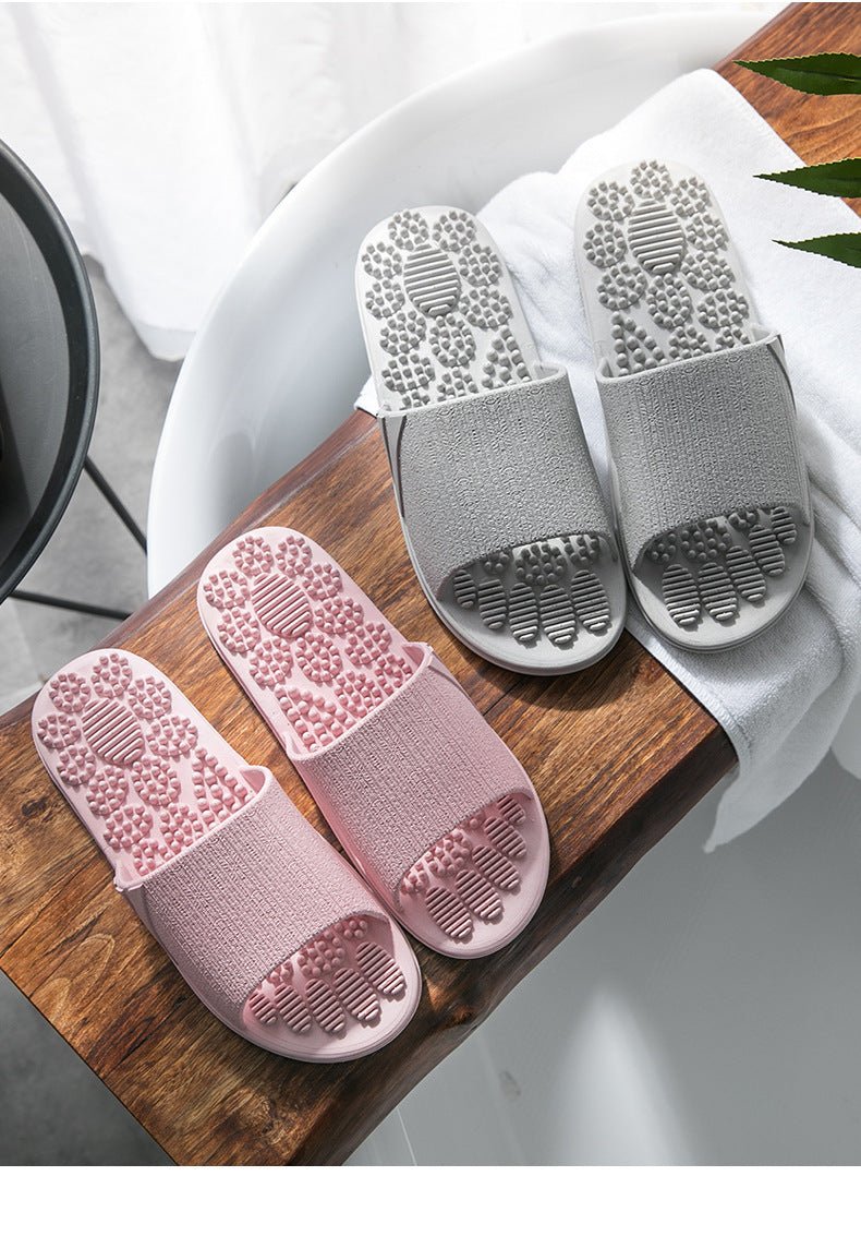 Reflexology Foot Massage Slippers Bath Slippers Tension Relief Acupuncture Feet Massager Household Slipper Foot Health Care - Taylor K Shop