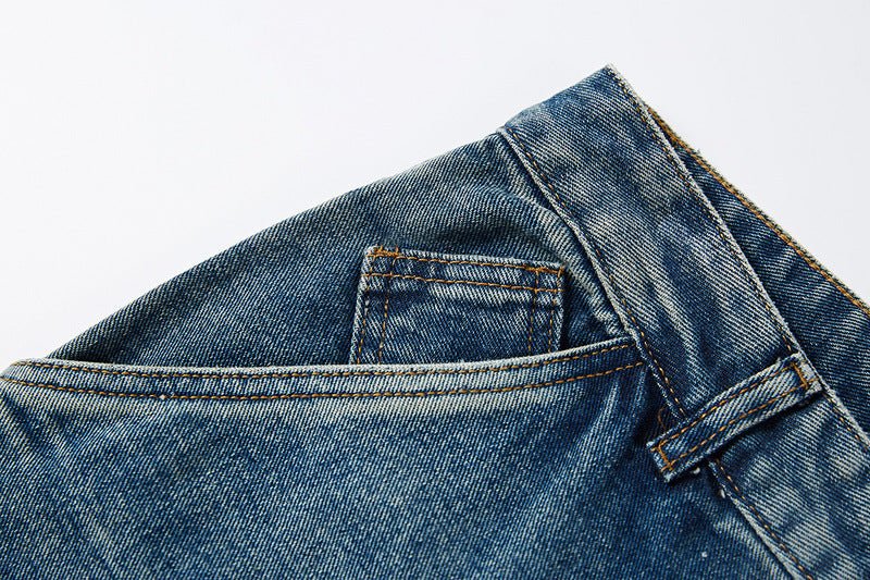 Retro overalls jeans - Taylor K Shop