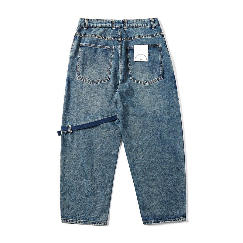 Retro overalls jeans - Taylor K Shop