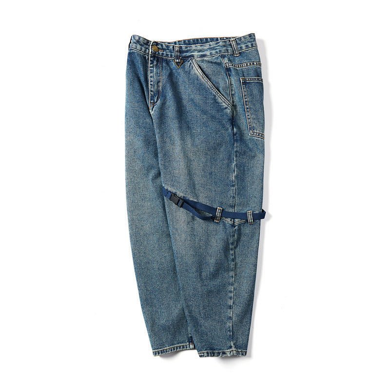 Retro overalls jeans - Taylor K Shop