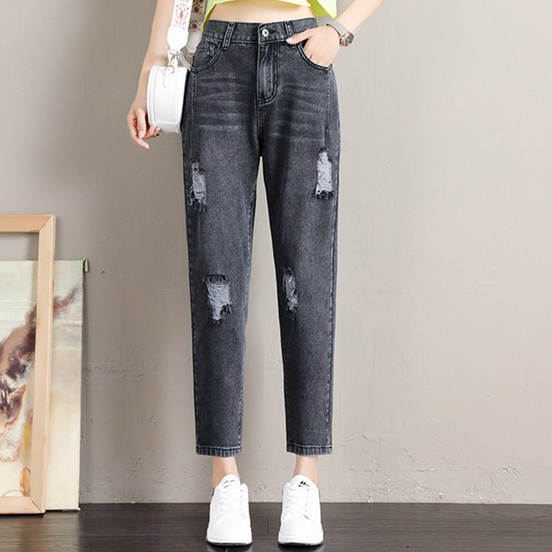 Ripped harem jeans - Taylor K Shop