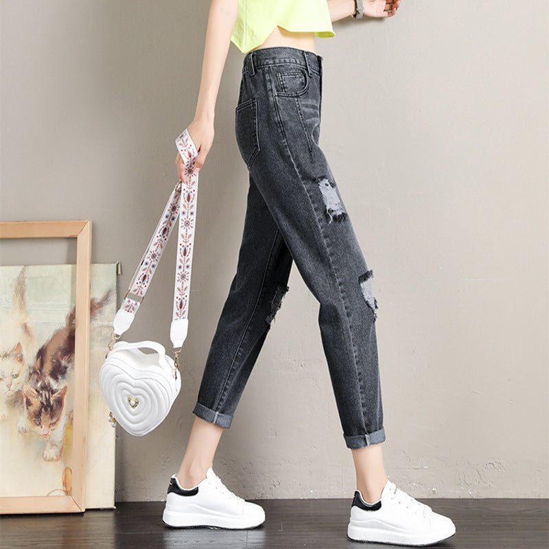 Ripped harem jeans - Taylor K Shop