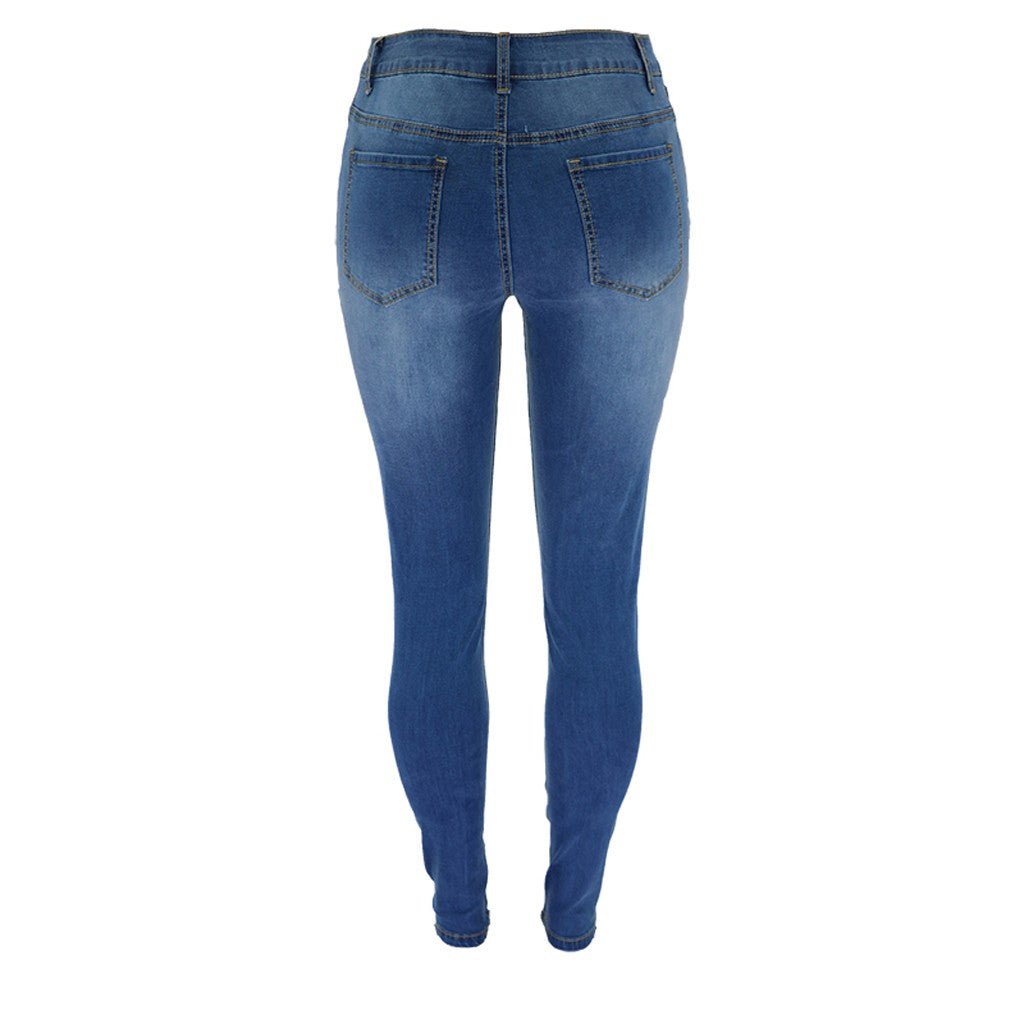 Ripped hip jeans - Taylor K Shop