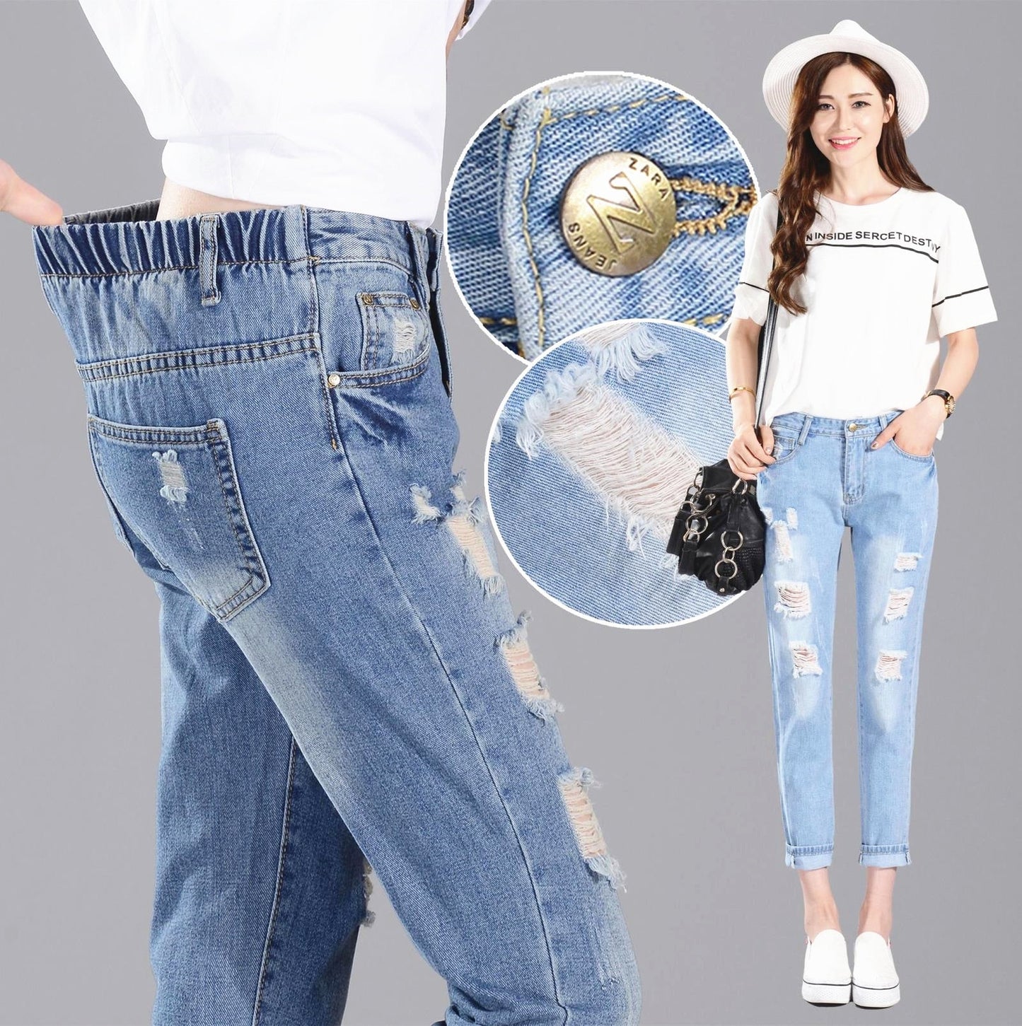Ripped jeans - Taylor K Shop
