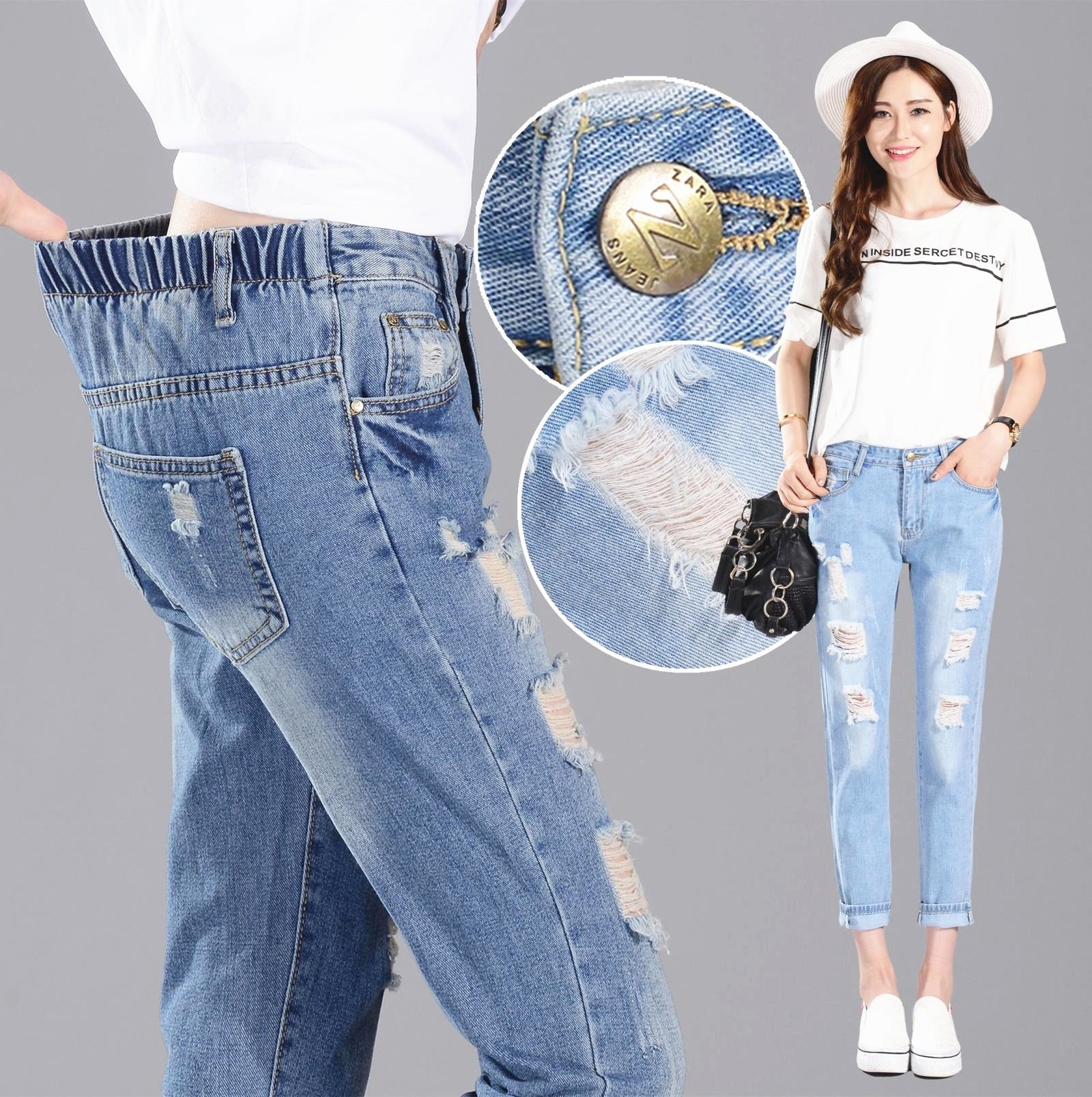 Ripped jeans - Taylor K Shop