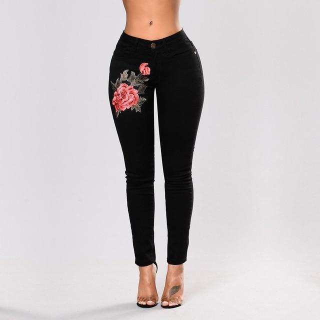 Ripped Jeans For Women 2021 Women Jeans Pencil Pants Denim Jeans - Taylor K Shop