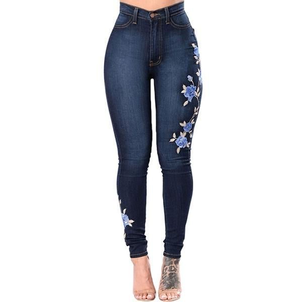 Ripped Jeans For Women 2021 Women Jeans Pencil Pants Denim Jeans - Taylor K Shop