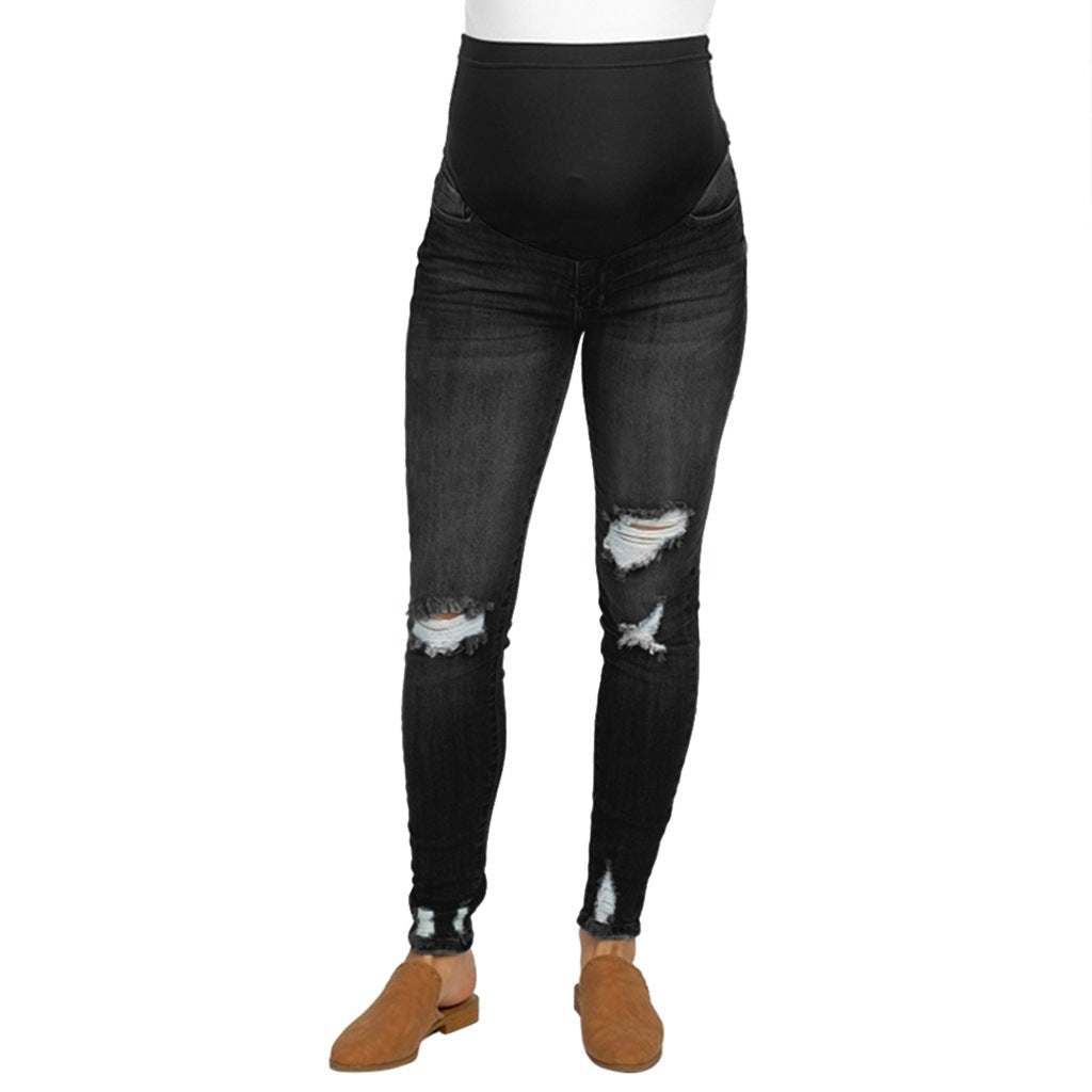 Ripped maternal jeans - Taylor K Shop