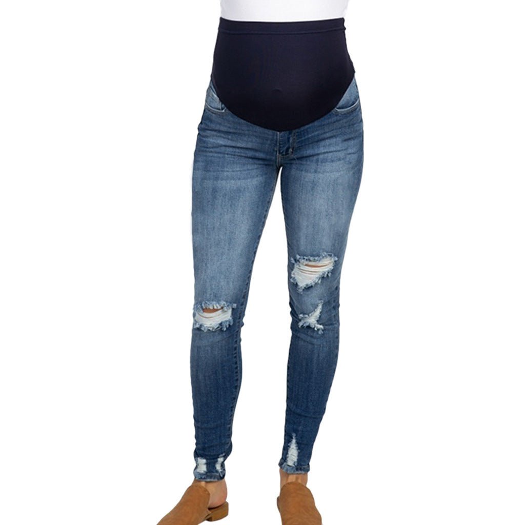 Ripped maternal jeans - Taylor K Shop