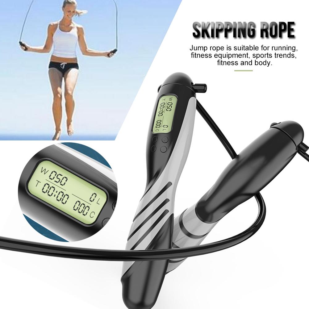 Rope skipping professional rope fitness cordless counter - Taylor K Shop