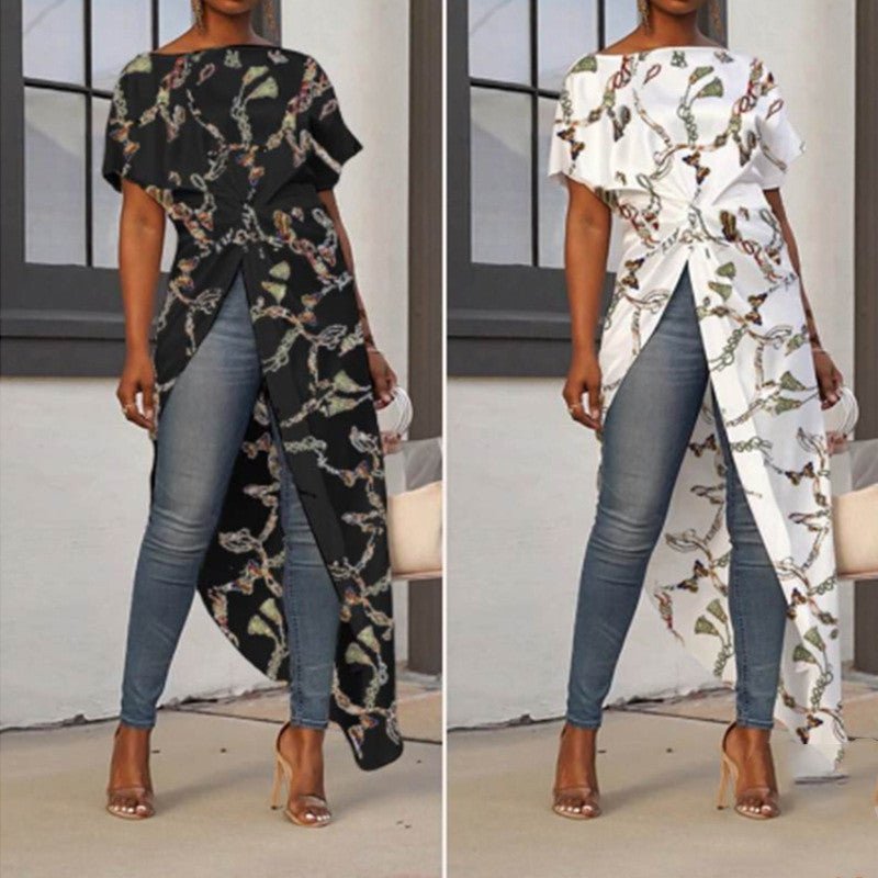 s Office shirts summer plus size tunic Blouse - Taylor K Shop